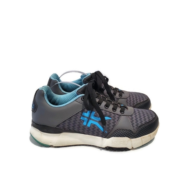 Kuru Quantum Sneakers Size 5 Black Blue Style 20133150 - Picture 7 of 14